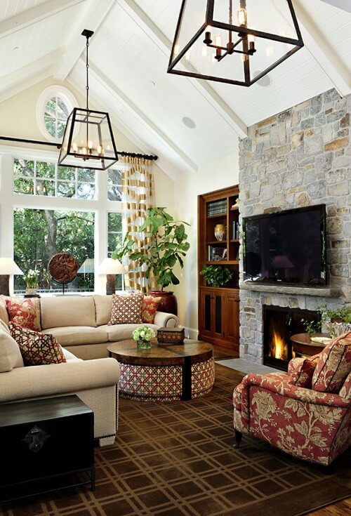 Contemporary Houzz Living Room Ideas : With an extremely efficient use ...