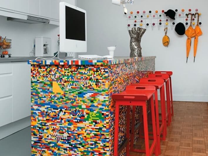 Legos Make Stylish Stackable Home Decor - HomeJelly